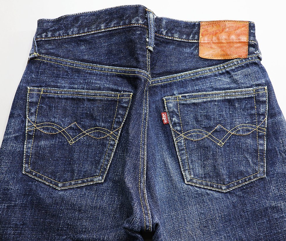 GARDENER OVERALLS (ガーデナー) Lot 1954 Straight Jeans / Spiral復刻モデル デニムパンツ インディゴ w28 / スパイラル_画像5