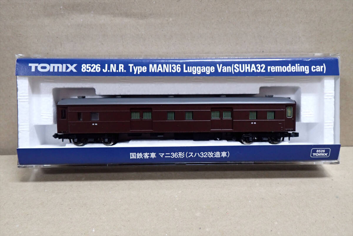 TOMIX　品番8526　マニ36形（スハ32形改造車）_画像1