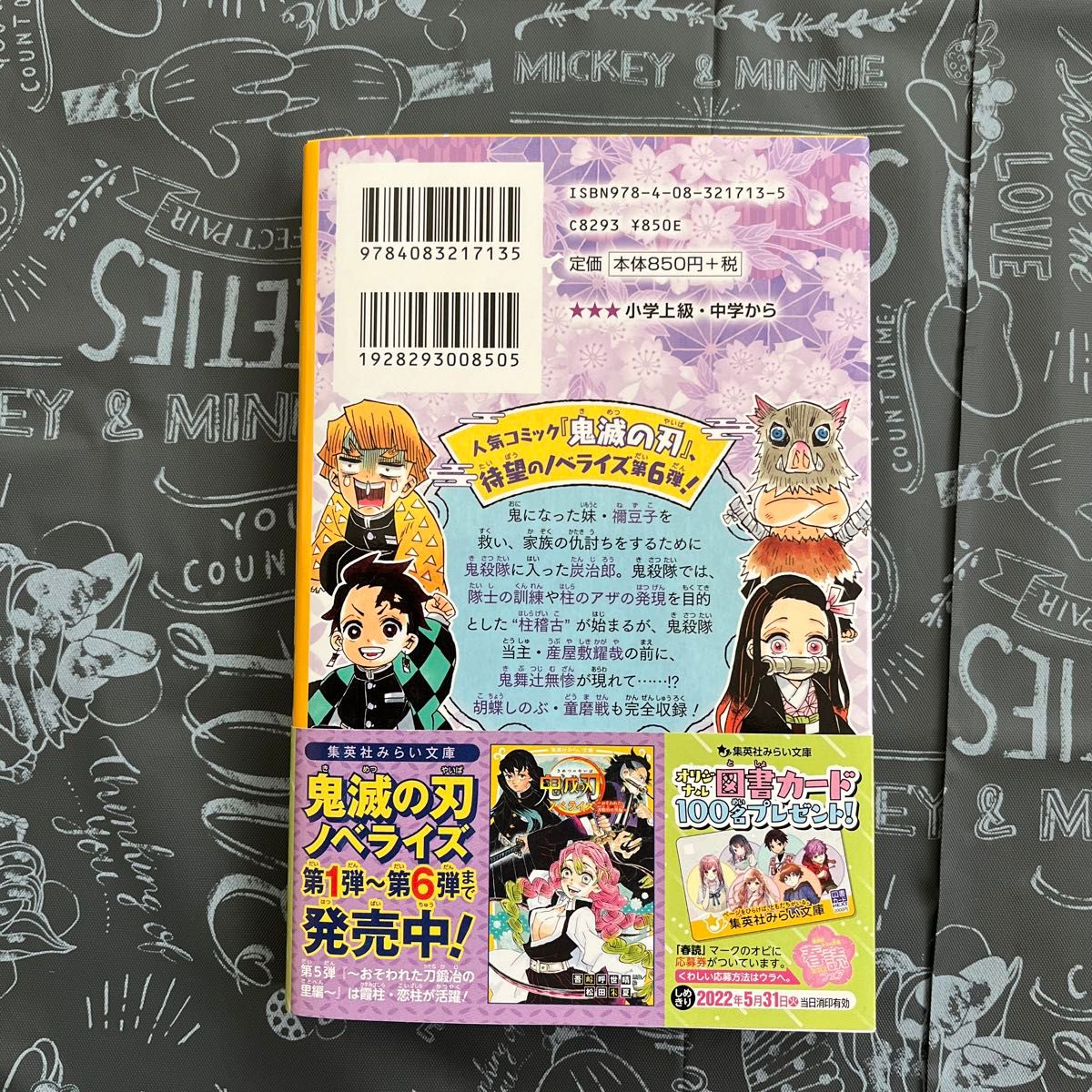 鬼滅の刃　ノベライズ　無限城突入！しのぶの想い編 （集英社みらい文庫　こ－１３－６） 吾峠呼世晴／原作絵　松田朱夏／著