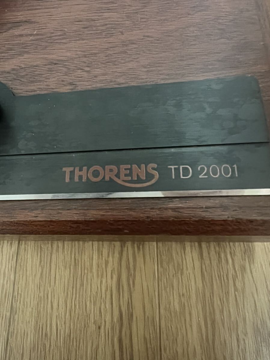 ★【 THORENS 】TD-2001 トーレンス/レコードプレーヤー/ターンテーブル ★ ジャンクの画像4