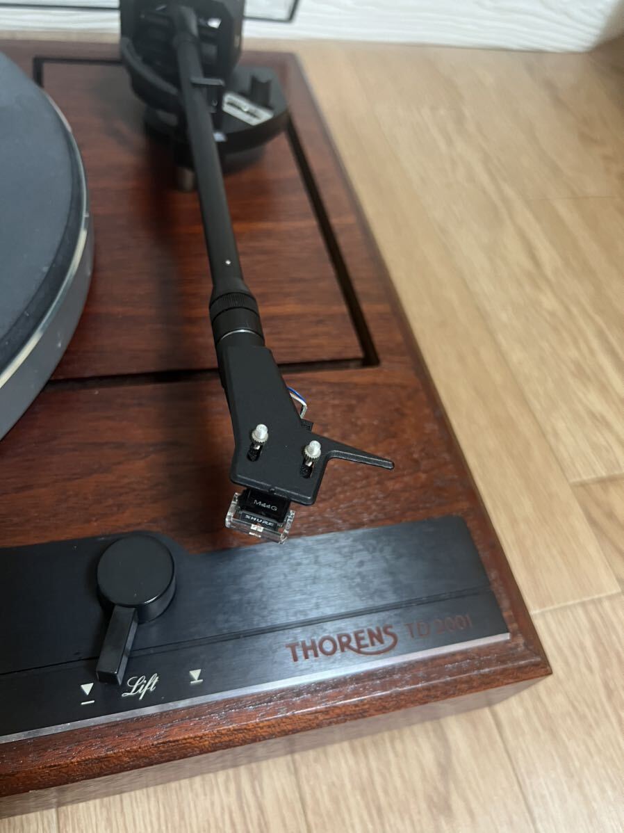 ★【 THORENS 】TD-2001 トーレンス/レコードプレーヤー/ターンテーブル ★ ジャンクの画像9