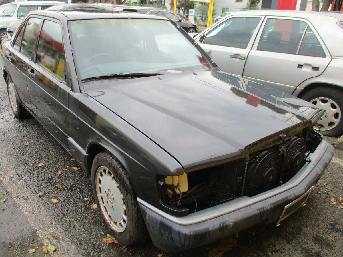  Benz 190E2.6 sportsline part removing car without document key less 