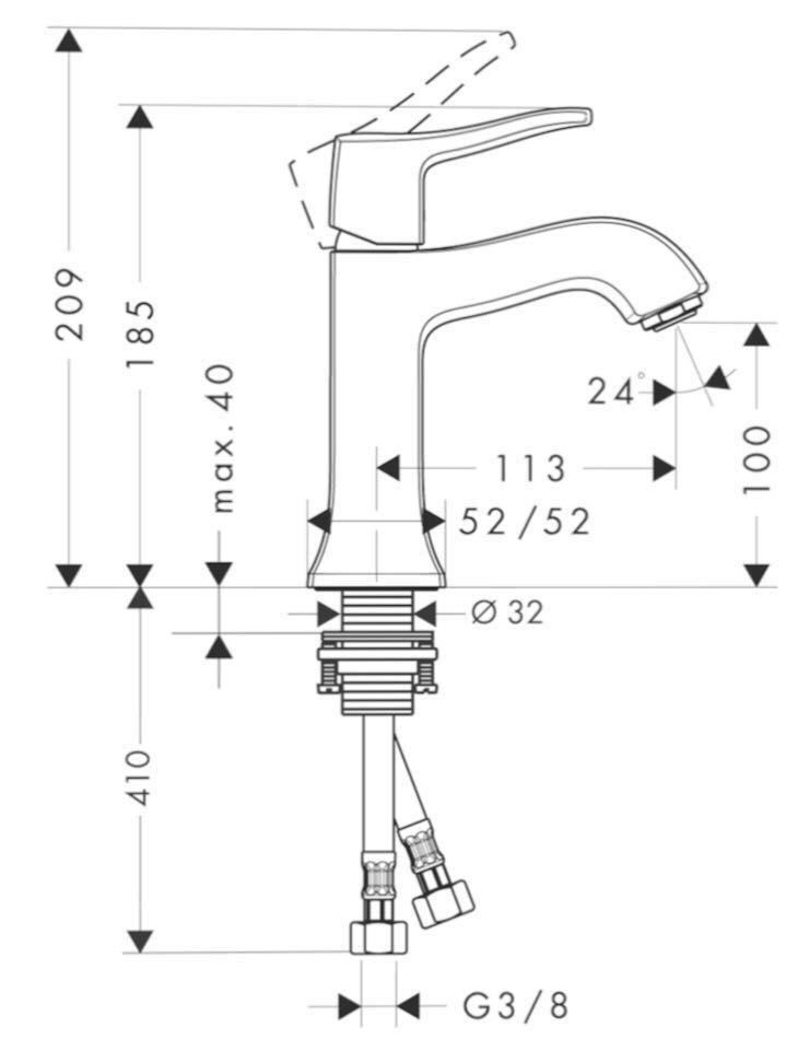 新品KOHLER/GROHE水栓用アダプター (日本仕様への継手)G3/8NPT→1/2NPT 水栓末端ナット内径約16mmに適合の画像8