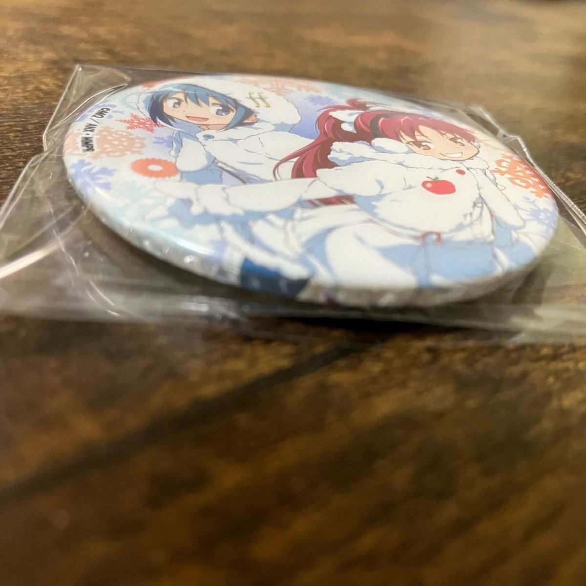 【激レア】魔法少女まどか☆マギカ 美樹さやか 佐倉杏子 缶バッジ AnimeJapan C89 冬コミ コミケ 自販機 雪まつり