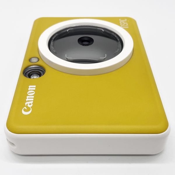 ■元箱、専用紙付きのほぼ新品 CANON キャノン インスタントカメラプリンター iNSPiC ZV-223 グリーン_画像7
