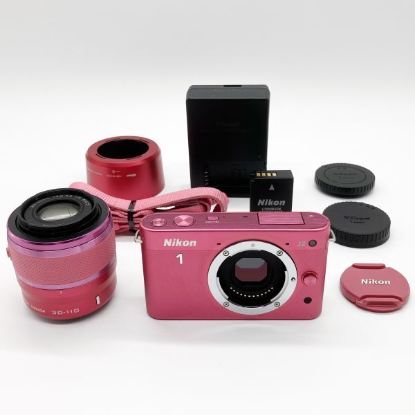 9730円 □希少なピンクレンズキットの美品! Nikon Nikon 1 J2 9730円 □希少なピンクレンズキットの美品! Nikon Nikon 1 J2