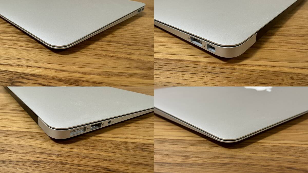【美品】MacBook Air 11inch 2015/ CPU:Core i7 / Memory:8GB / SSD:512GB / US Keyboard + Thunderbolt to Gigabit Ethernet Adapter_画像6