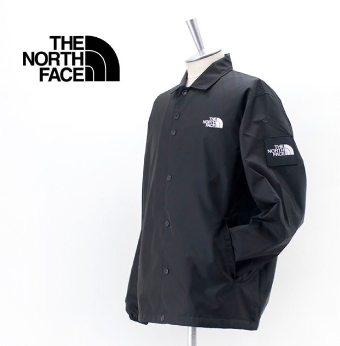 2024春夏 THE NORTH FACE ノースフェイス コーチジャケット ブラック 黒 M NP72130 NB32301