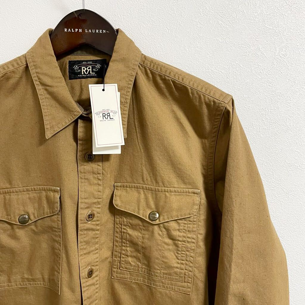Yahoo!オークション - 新品【RRL】ツイル ワークシャツ【ダブル Yahoo!オークション - 新品【RRL】ツイル ワークシャツ【ダブル