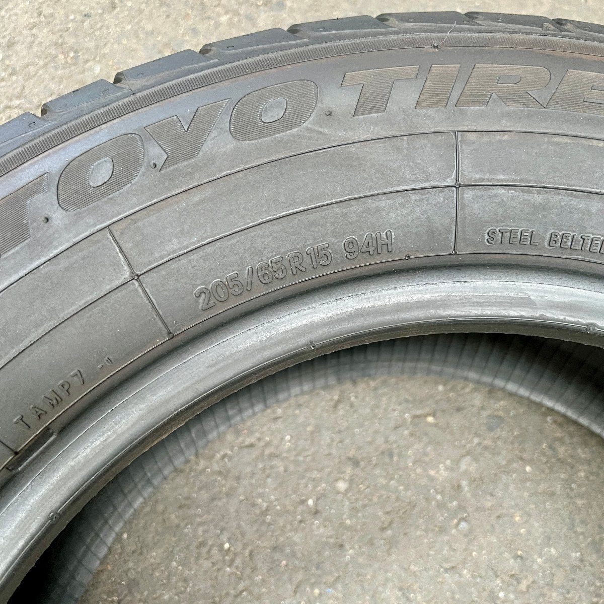 タイヤ2本セット　TOYO TRANPATH mp7(トーヨー トランパス)　205/65R15　2021年製　5ミリ_画像7