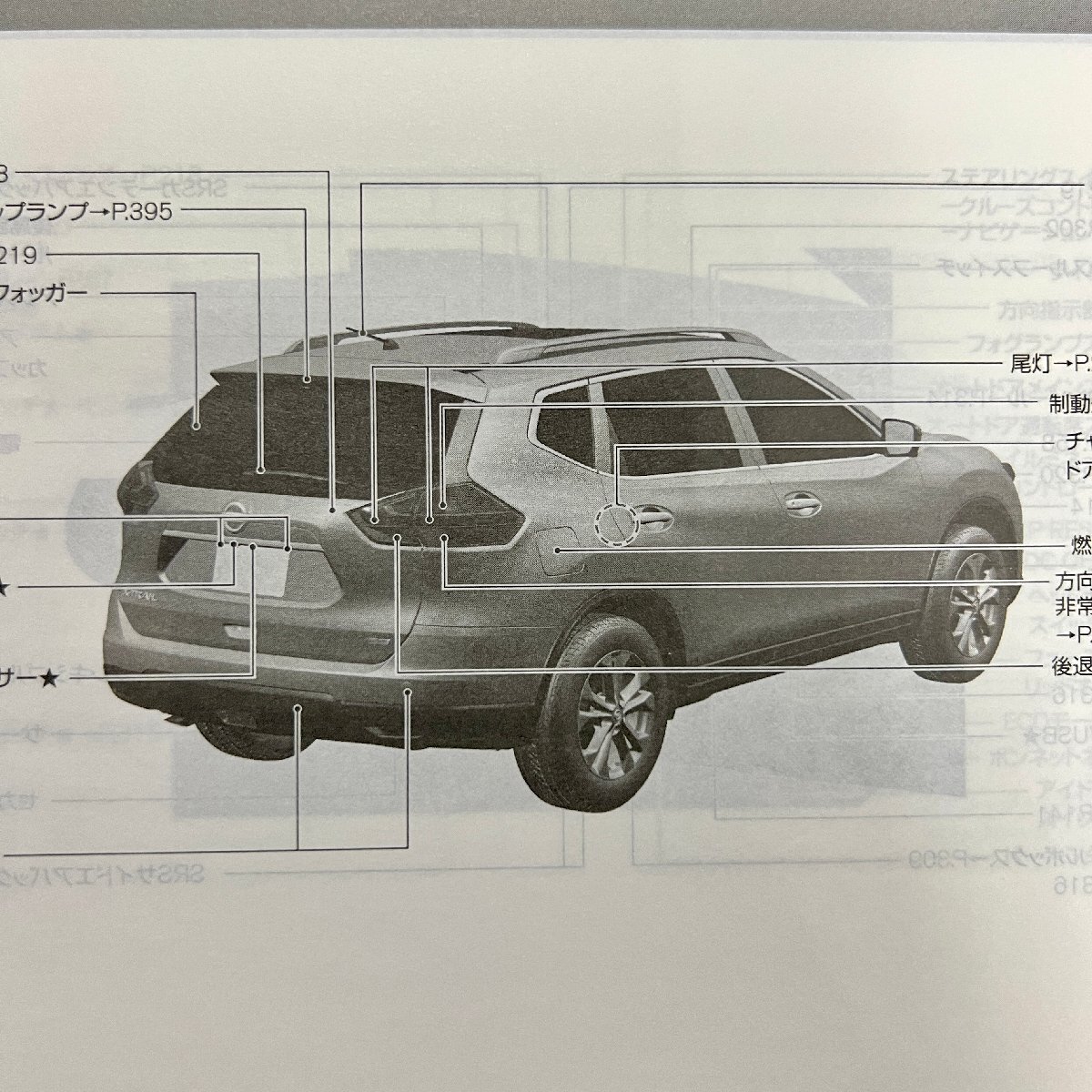 取扱説明書　エクストレイル(ガソリンエンジン車)　T32　T00UM-4BA1A　2013年11月　2016年04月_画像4