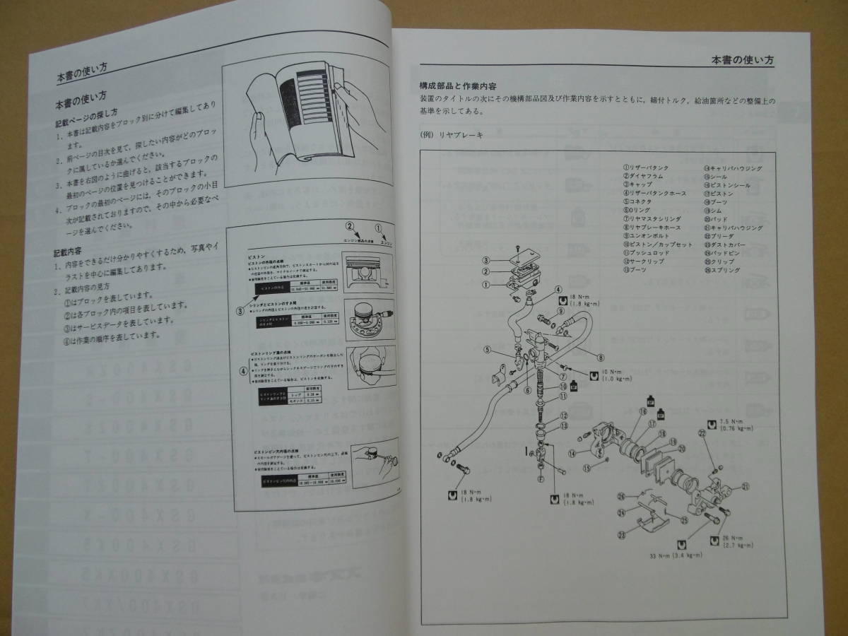 ■インパルス Impulse GSX400 GK79A GK7CA■純正新品 サービスマニュアル 9960033060 S004025749 S004025740■2024年3月入荷 最終更新版の画像3