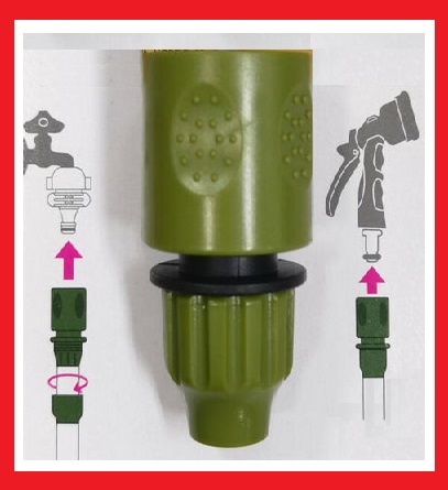 [ postage 200 jpy ] new goods hose connector nozzle connector * water sprinkling nozzle . faucet nipple . connection * related product including in a package possibility!