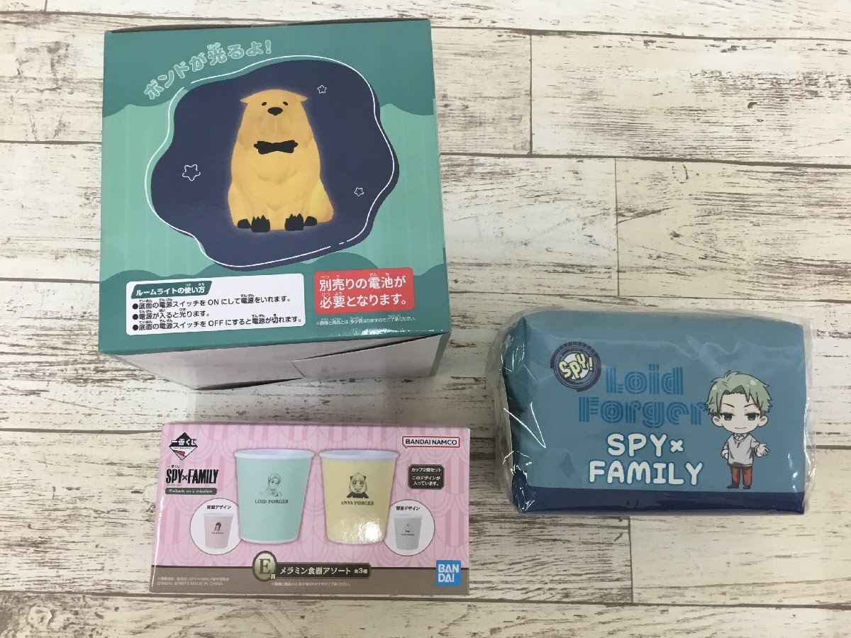 065C SPY × FAMILY スパイファミリー まとめ アーニャ フォージャー ボンド ぬいぐるみ フィギュア 一番くじ アクスタ【中古】_画像8