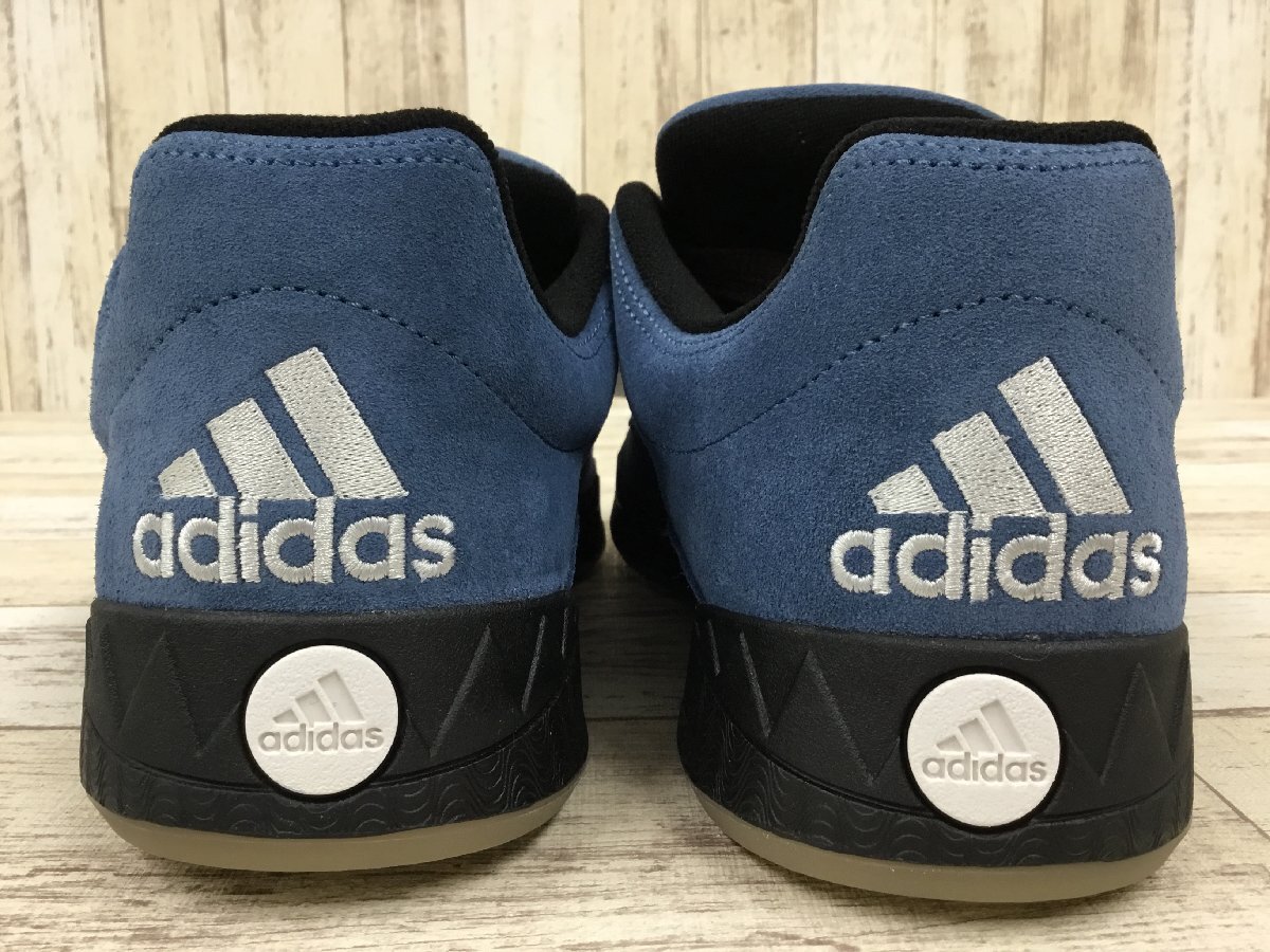 149B adidas ADIMATIC HQ6901 アディダス アディマティック スニーカー 28.5cm ブルー ベージュ【中古】_画像9