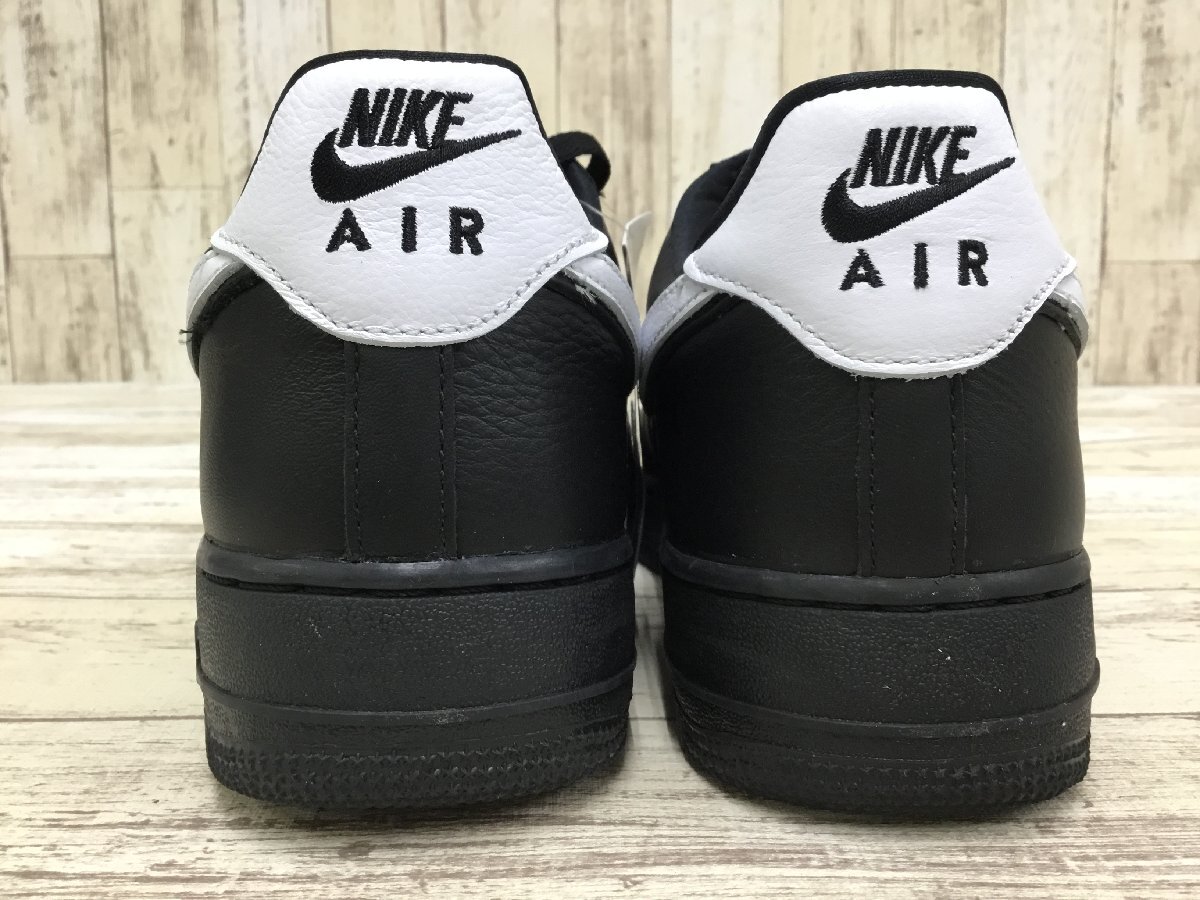 148B NIKE AIR FORCE 1 LOW RETRO QS Black and White CQ0492-100 28cm ブラック【中古】の画像9