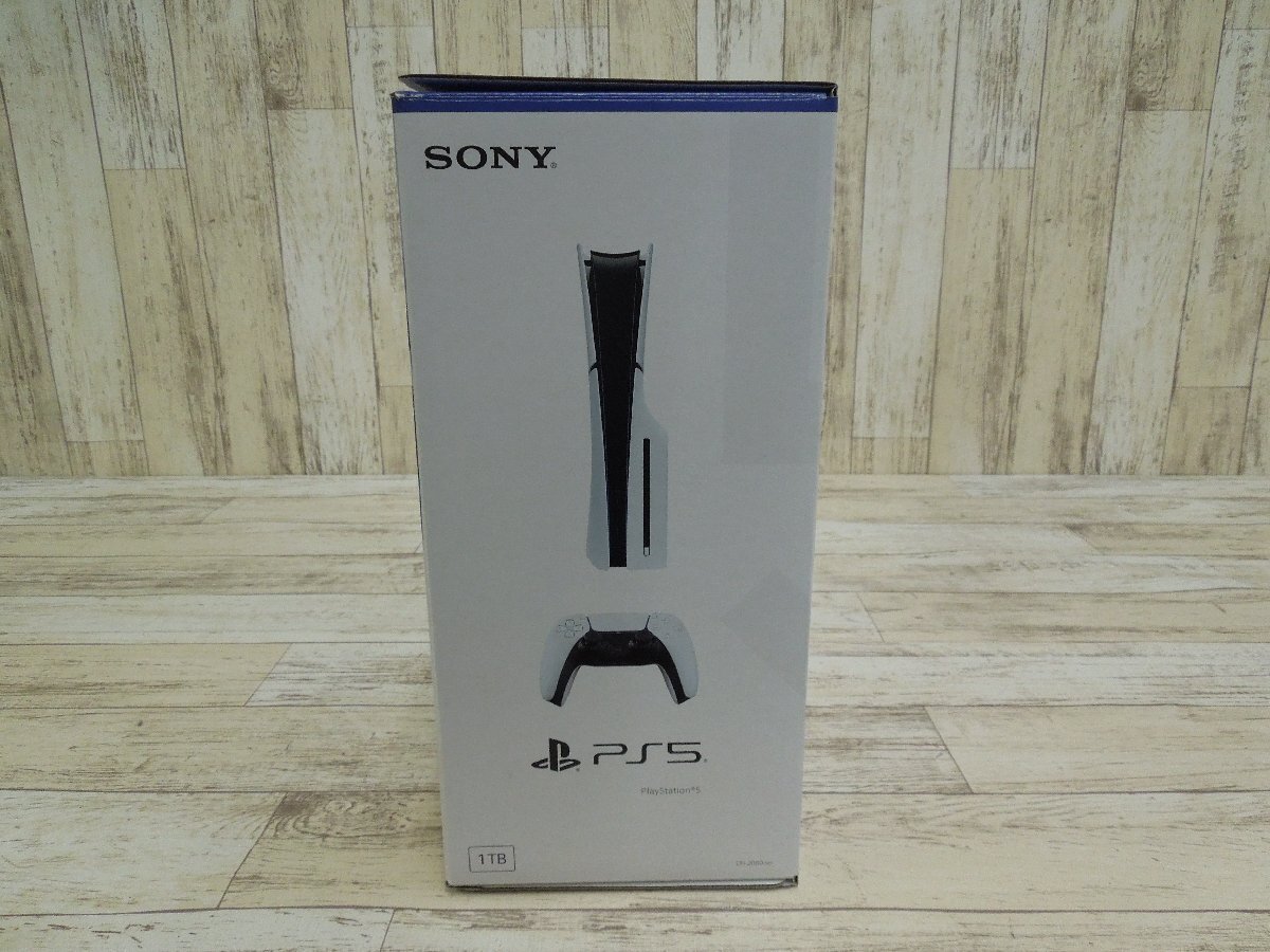 052B PlayStation 5 slimモデル CFI-2000A01 1TB ホワイト【中古・未使用】の画像3