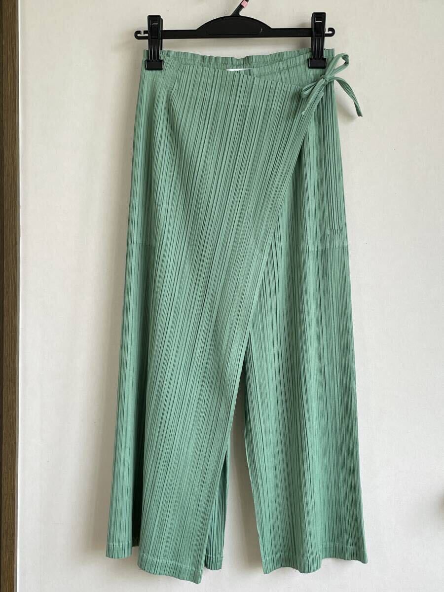 PLEATS PLEASE イッセイミヤケ セットアップ 長袖 カットソー パンツ プリーツプリーズの画像4