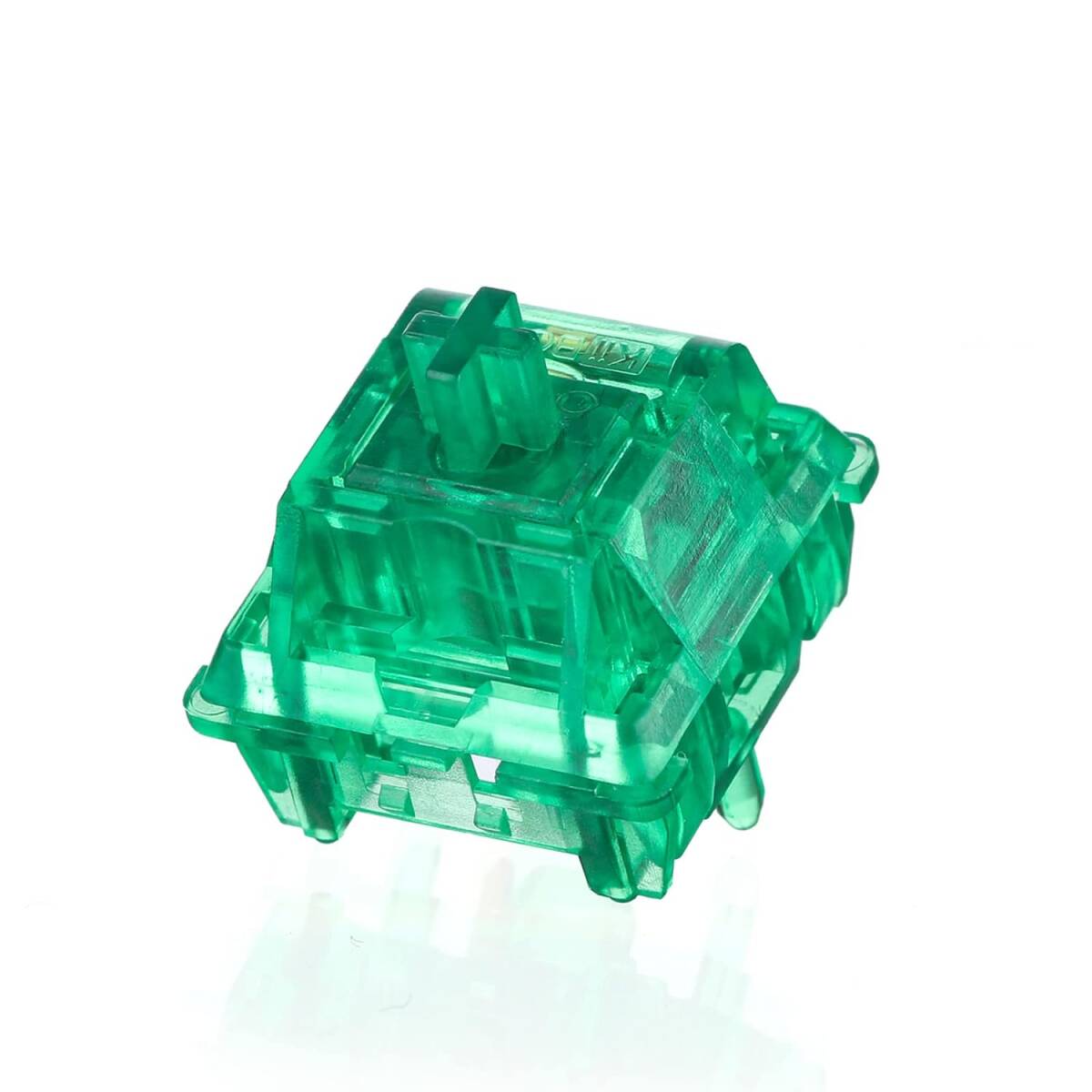 Emerald KiiBoom リニア 48gf Emerald メカニカルキーボードスイッチ PCステム付き 5ピンキーボードス_画像1