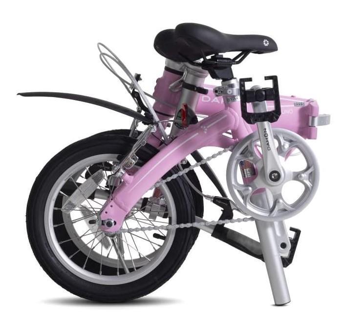 【DAHON】 ダホン Dove UNO 折りたたみ自転車 14インチ ピンクの画像2