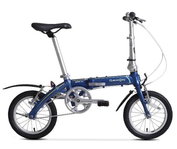 DAHON】 ダホン Dove UNO 折りたたみ自転車14インチブルー DAHON】 ダホン Dove UNO 折りたたみ自転車14インチブルー