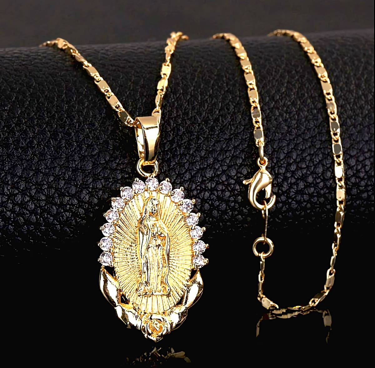  new goods 1 jpy ~* free shipping * yellow gold coin Mali a.. image diamond K18GF Gold necklace birthday present faith travel consecutive holidays summer festival flower fire gift domestic sending 