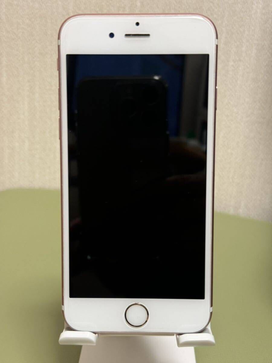 中古良品　Apple iPhone 6S 128GB Rose Gold SIMフリー　バッテリー100%_画像5