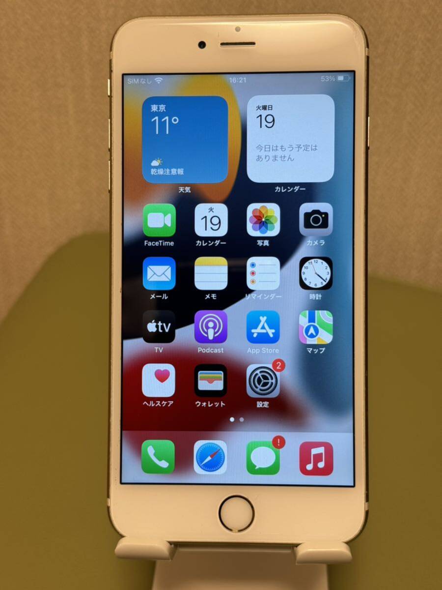 Apple iPhone 6S Plus 64GB Gold SIMフリー バッテリー100%の画像1