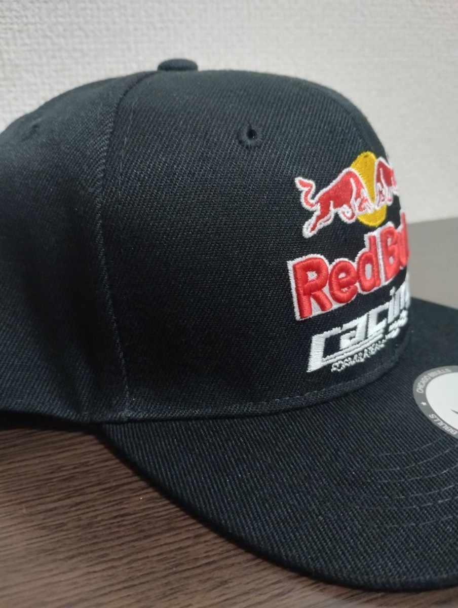 Red Bull レッドブル キャップ / 帽子 / バイク帽子 / スポーツ帽子 / スケートボード / BMX / スナップ メッシュ バイクウェア_画像4