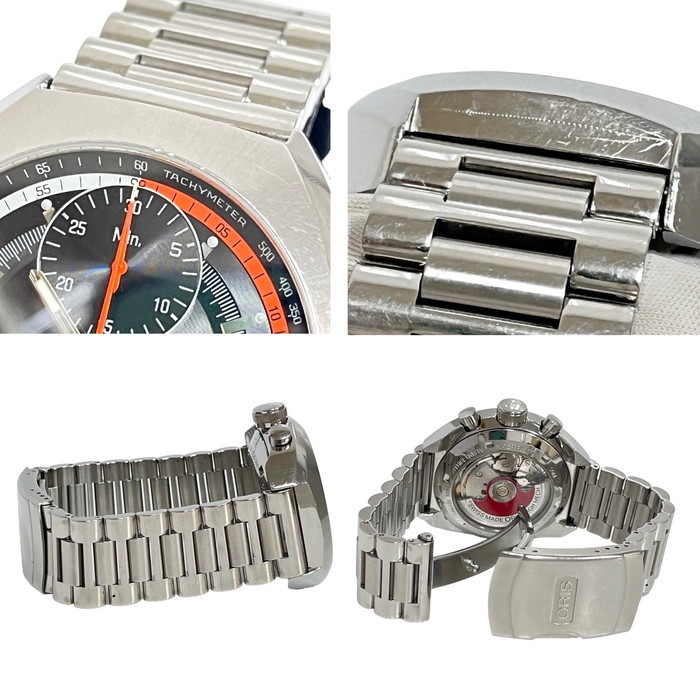 【 大感謝セール】 ORIS/オリス 28409円 7564 ステンレス 腕時計 クロノリス OH済 オリス