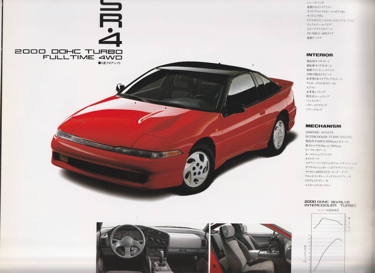 三菱自動車 エクリプス カタログ 平成元年１１月の画像3