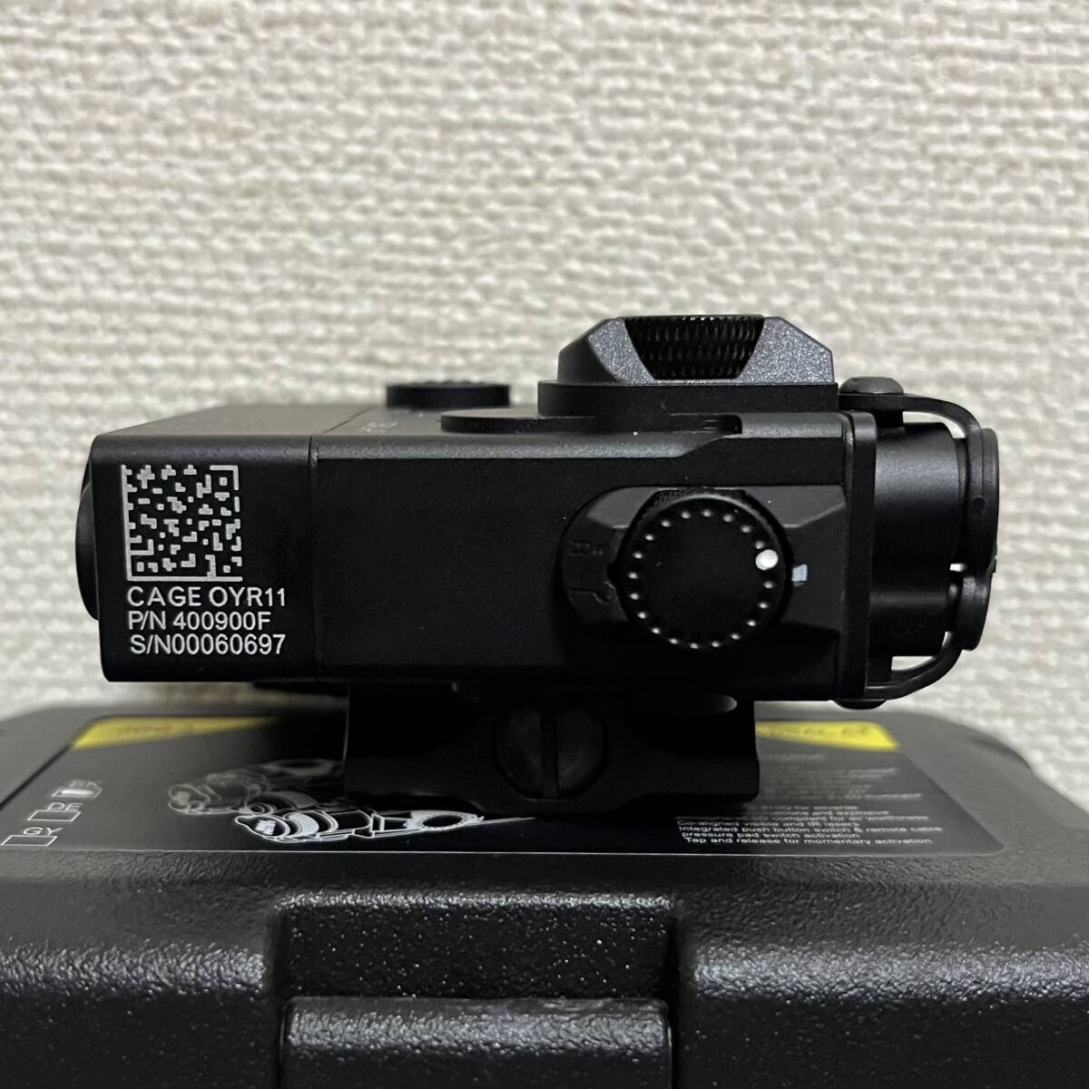 送料無料 SOTAC DBAL-A2 AN/PEQ-15A レッドレーザー LEDライト IR 金属製 ブラック レプリカ ミリタリー エアガン 電動ガン ガスガン_画像3