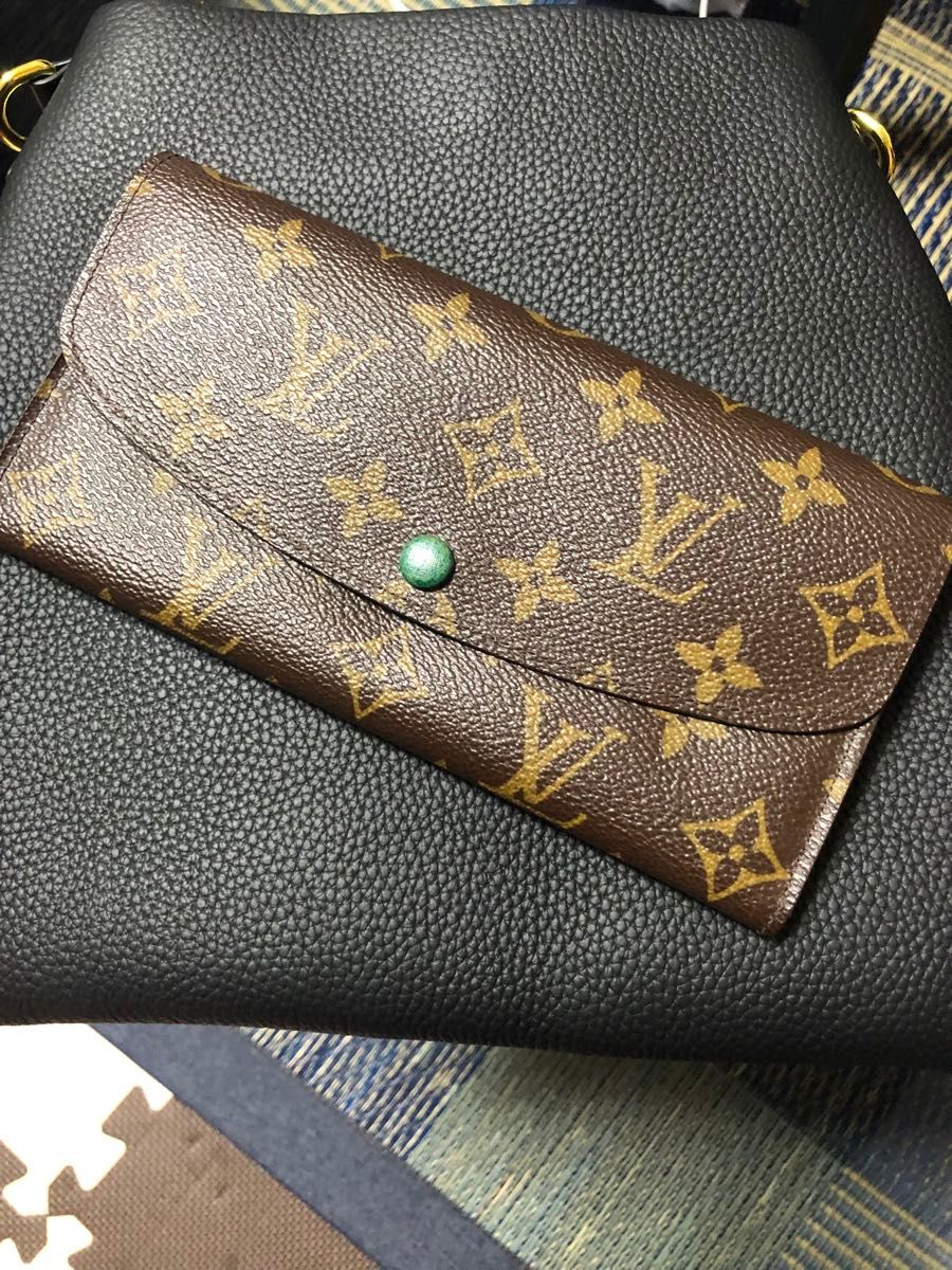 ☆本日限定値下げ☆ルイヴィトン ポルトフォイユ　エミリー　グリーン 長財布 LOUIS VUITTON モノグラム 