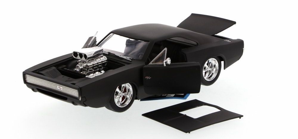 JADA TOYS 1/24 The Fast and The Furious Dodge Charger R/Tdom матовый черный / FAST AND THE FURIOUS DODGE CHARGER 97174