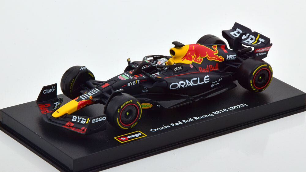  BBurago 1/43 Red Bull F1 RB18 #1 Max *feru start  pen 2022 Bburago Red Bull Max Verstappen signature series 