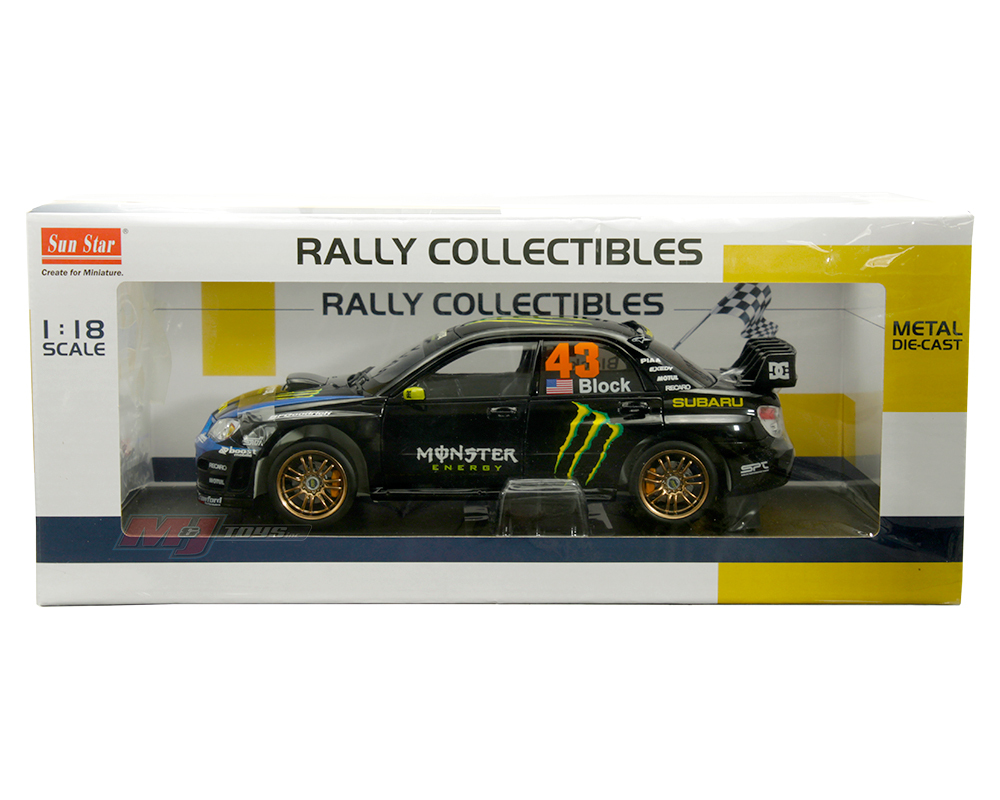  Sunstar SUN STAR 1/18 Subaru Impreza WRC #43 ticket block gymkhana Subaru Impreza Ken Block limitation 1999 pcs minicar 