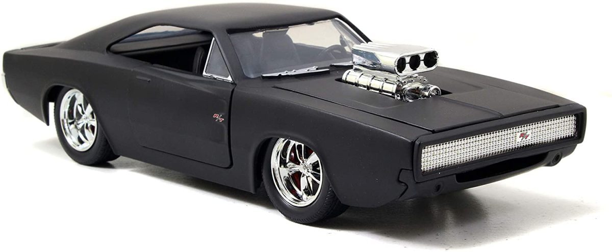 JADA TOYS 1/24 The Fast and The Furious Dodge Charger R/Tdom матовый черный / FAST AND THE FURIOUS DODGE CHARGER 97174