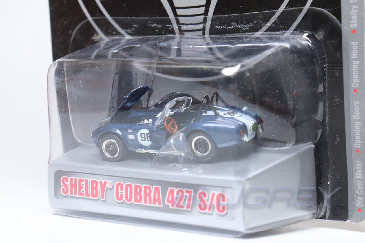Shelby Collectibles 1/64she ruby Cobra 427 S/C #98 blue she ruby collectibles Cobra minicar 