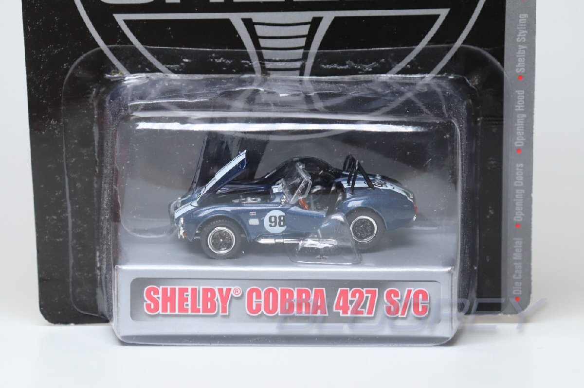 Shelby Collectibles 1/64 シェルビー コブラ 427 S/C #98 ブルー シェルビーコレクティブルズ Cobra ミニカー_画像2