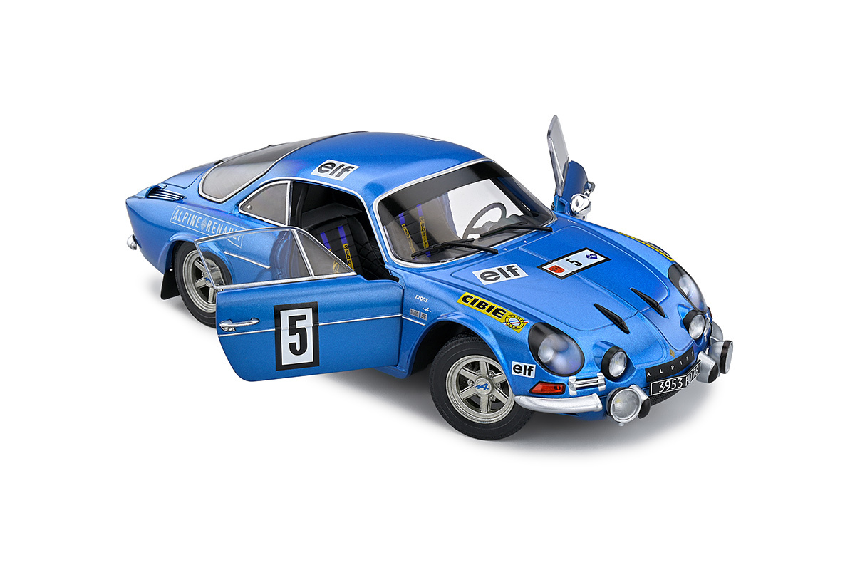 ソリド 1/18 アルピーヌ A110 1600S オリンピア ラリー 1972 SOLIDO ALPINE - A110 1600S OLYMPIA RALLY S1804205_画像6