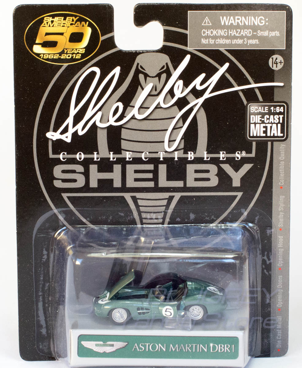 Shelby Collectibles 1/64 シェルビー アストンマーチン DBR1 #5 グリーン シェルビーコレクティブルズ Aston Martin ミニカー_画像1