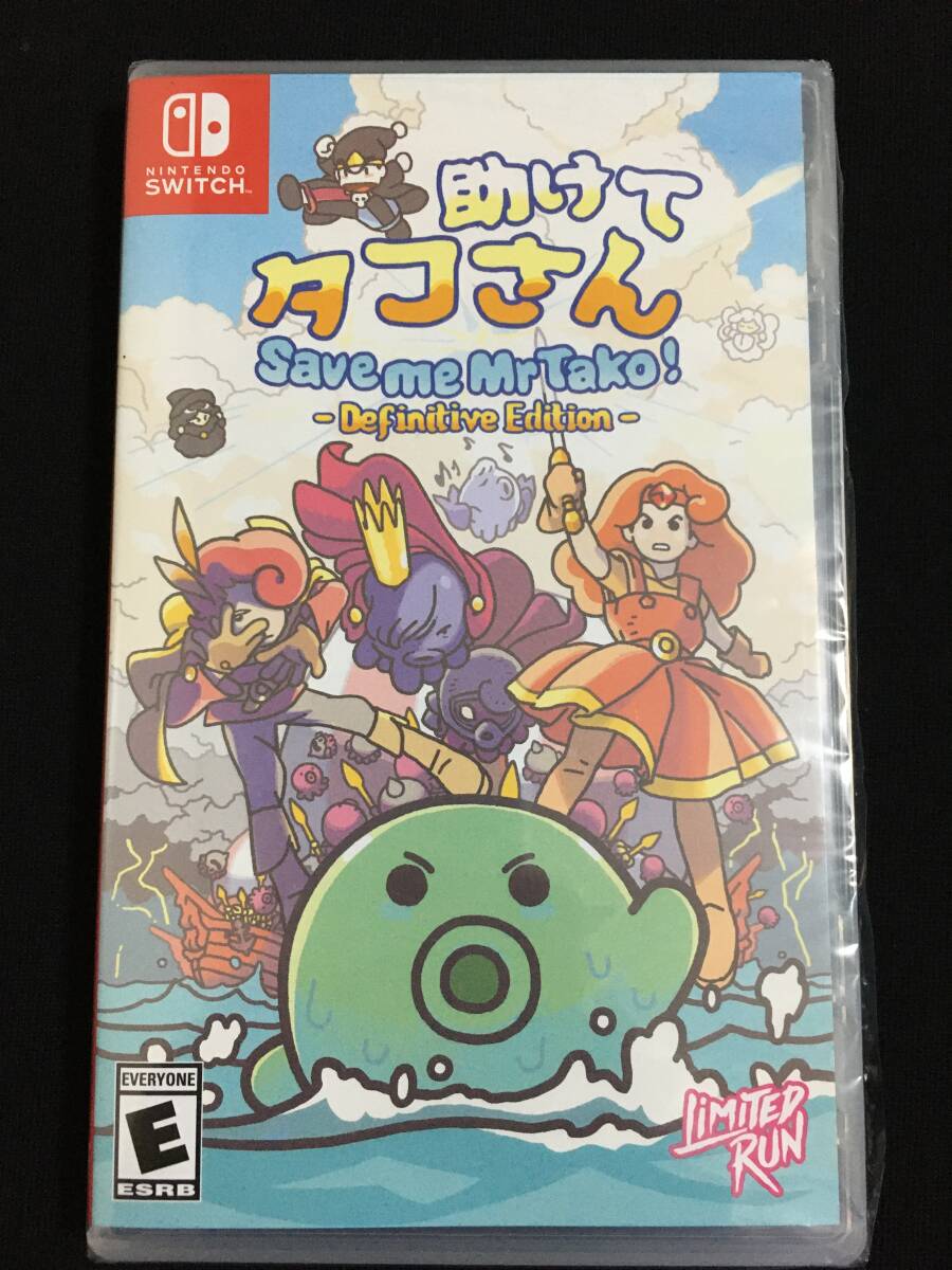 海外版Switch 助けてタコさん 決定版 ★北米スイッチ版 Save me Mr Tako: Definitive Edition Limited Run Games #147