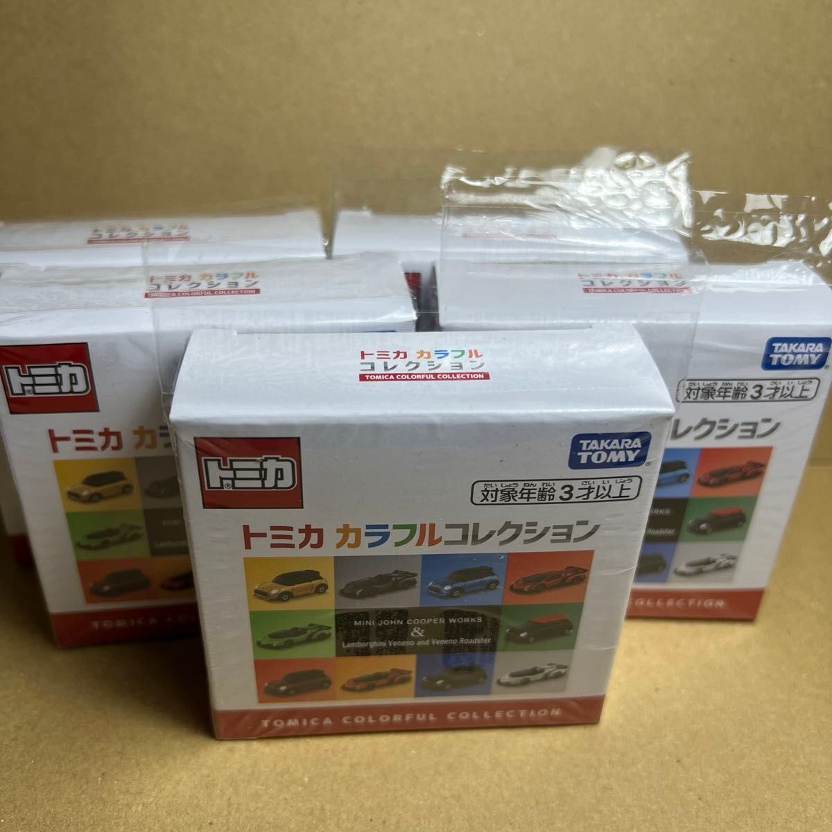 トミカ カラフルコレクション ランボルギーニヴェネーノ 5色 トミカ カラフルコレクション ランボルギーニヴェネーノ 5色