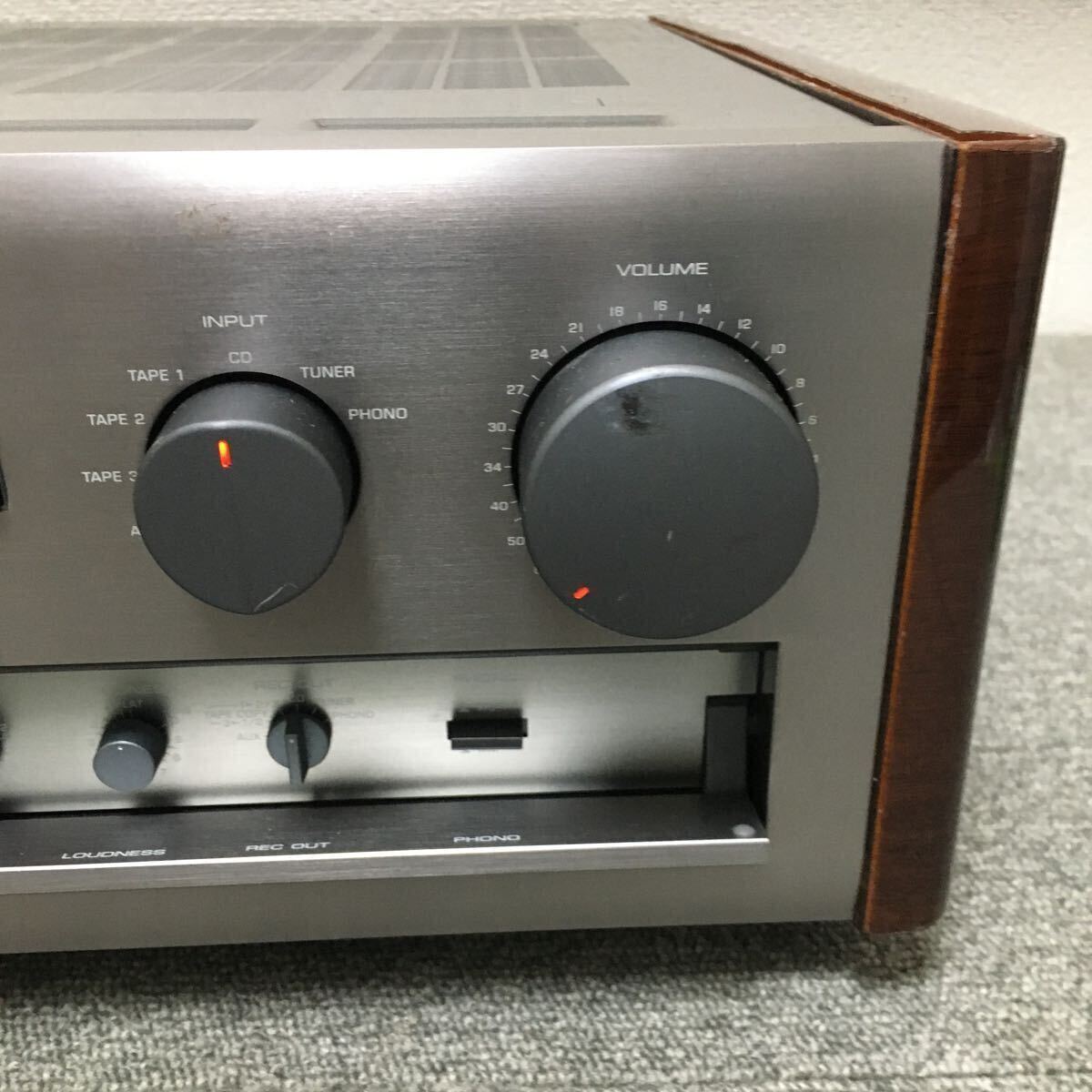 YAMAHA NATURAL SOUND STEREO AMPLIFIER AX-1200 ＊音出し動作確認済み   J-488の画像4