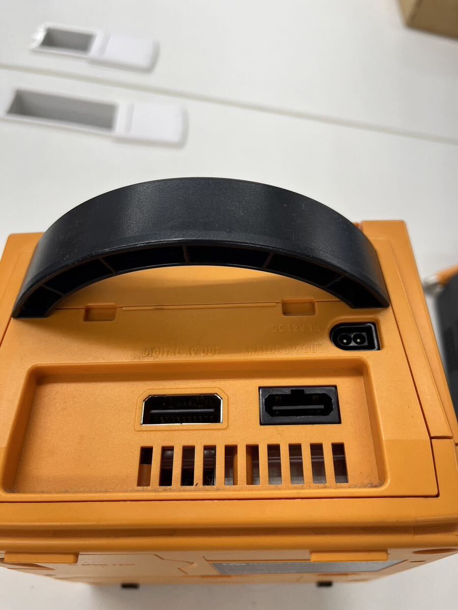 ニンテンドー ゲームキューブ オレンジ コントローラーセットの画像8