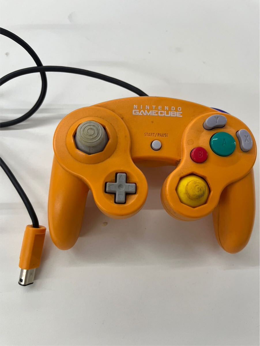 ニンテンドー ゲームキューブ オレンジ コントローラーセットの画像5