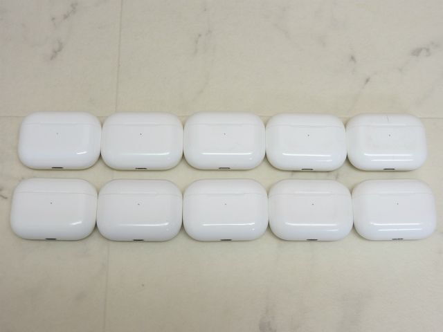 1円〜 動作未確認 Apple AirPods Pro 第1世代 ケース A2190 ケースのみ 10個セット イヤホン無し 未検品 現状渡し その55_画像1