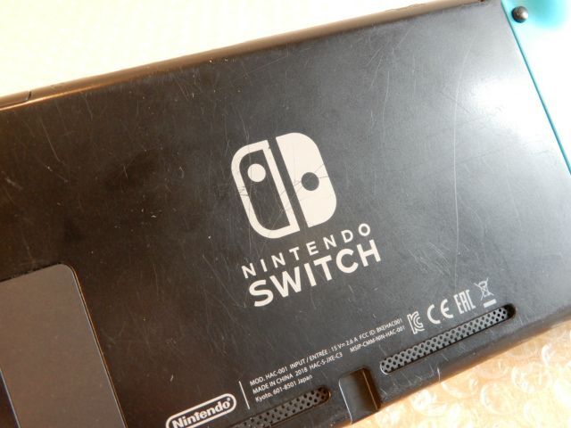 1円〜 現状品 ニンテンドースイッチ 本体 HAC-001 / HAC-015 / HAC-016 初期化済み Nintendo switch ゲーム 任天堂 少々難ありの画像7