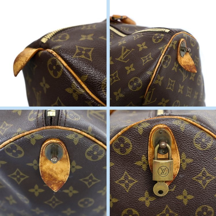 【1円】ルイヴィトン LOUIS VUITTON モノグラム キーポル50 ボストンバッグ ハンドバッグ トラベルバッグ 旅行 M41416 メンズ レディース_画像6