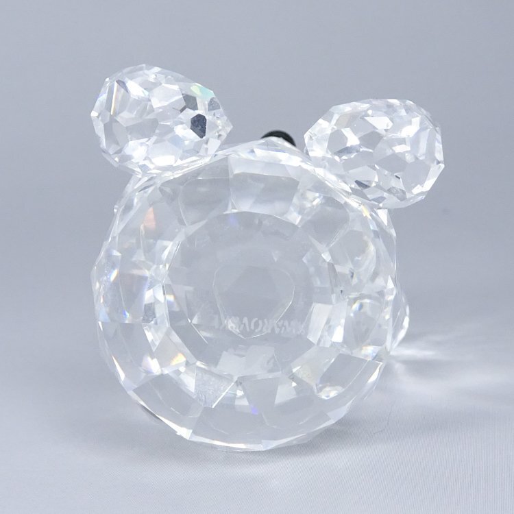 【1円/良品】スワロフスキー SWAROVSKI クリスタル ベア 置物 フィギュリン クリスタルガラス クリアカラー くま 熊 インテリア_画像7